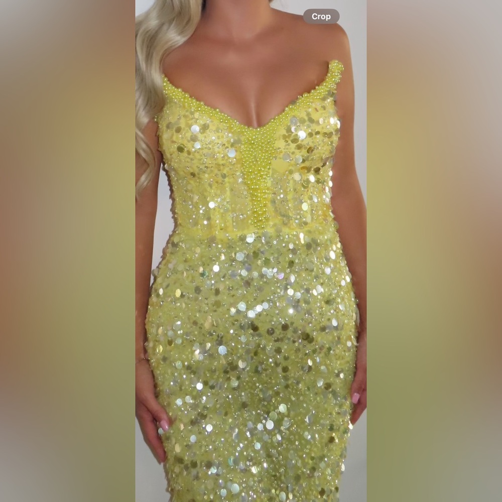 Yellow Evening Gown